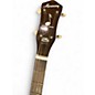Vintage 1960s Harmony Reso-Tone 4 String Banjo Brown Banjo
