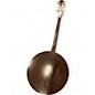 Vintage 1960s Harmony Reso-Tone 4 String Banjo Brown Banjo