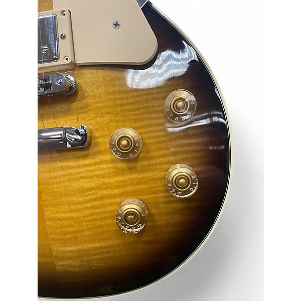 Used Gibson 120th Anniversary Les Paul Traditional 2 Tone Sunburst Solid Body Electric Guitar