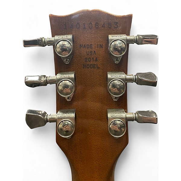 Used Gibson 120th Anniversary Les Paul Traditional 2 Tone Sunburst Solid Body Electric Guitar