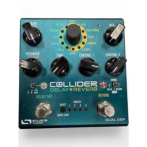 ギター Source Audio Collider Delay+Reverb Source Audio Collider Stereo Delay+Reverb Pedal | Sweetwater