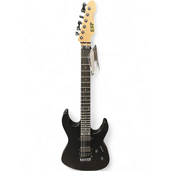 Used ESP M-II USA FLOYD ROSE Black Solid Body Electric Guitar