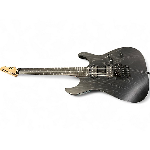 Used ESP M-II USA FLOYD ROSE Black Solid Body Electric Guitar