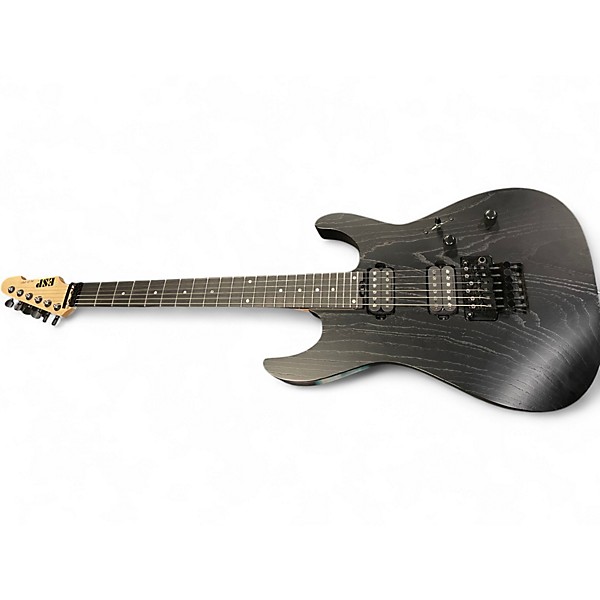 Used ESP M-II USA FLOYD ROSE Black Solid Body Electric Guitar