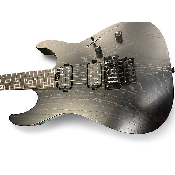 Used ESP M-II USA FLOYD ROSE Black Solid Body Electric Guitar