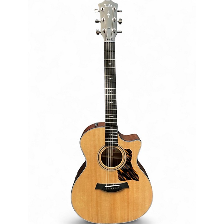 Used Taylor 314CE Natural Acoustic Electric Guitar Natural