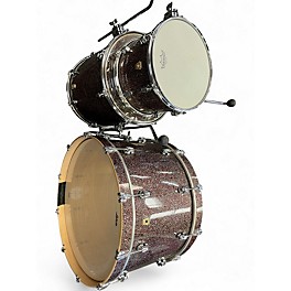 Used Ludwig 3 Piece Keystone Apple Glass Drum Kit