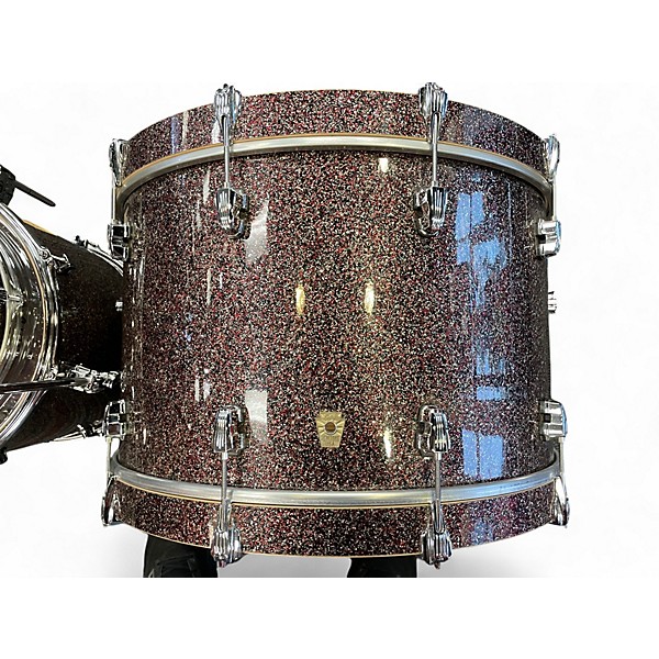 Used Ludwig 3 Piece Keystone Apple Glass Drum Kit