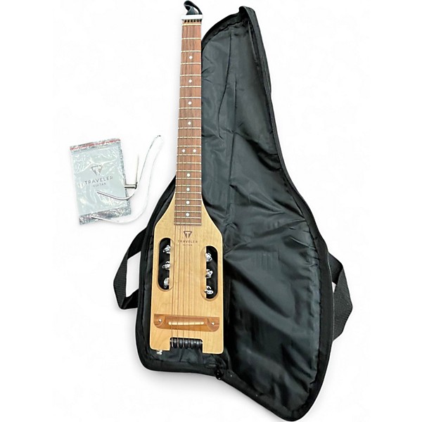 Used Traveler Guitar Ultra Light Natural Acoustic Guitar