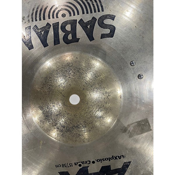 Used SABIAN 15in AAX Crash Cymbal