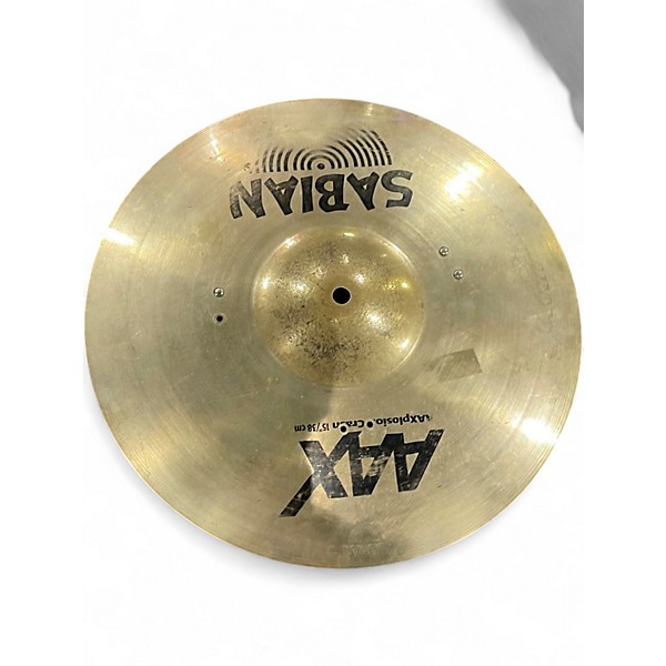 Used SABIAN 15in AAX Crash Cymbal