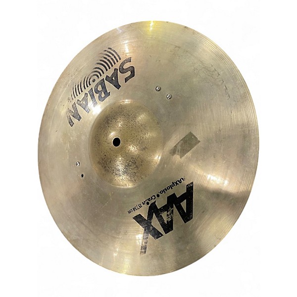 Used SABIAN 15in AAX Crash Cymbal