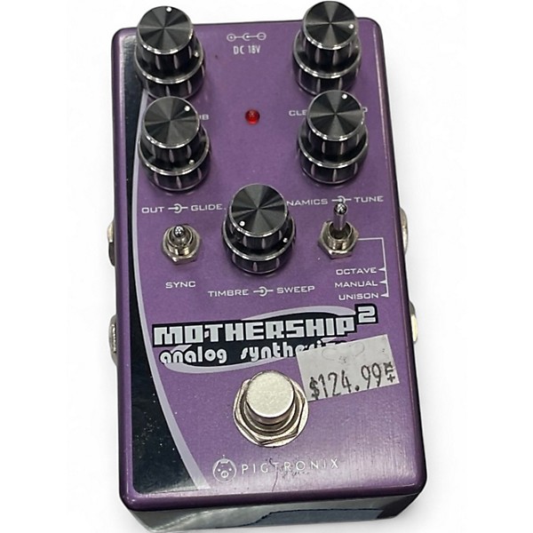 激レア　ペダル型アナログシンセ　Pigtronix Mothership 激レア ペダル型アナログシンセ Pigtronix Mothership pigtronix