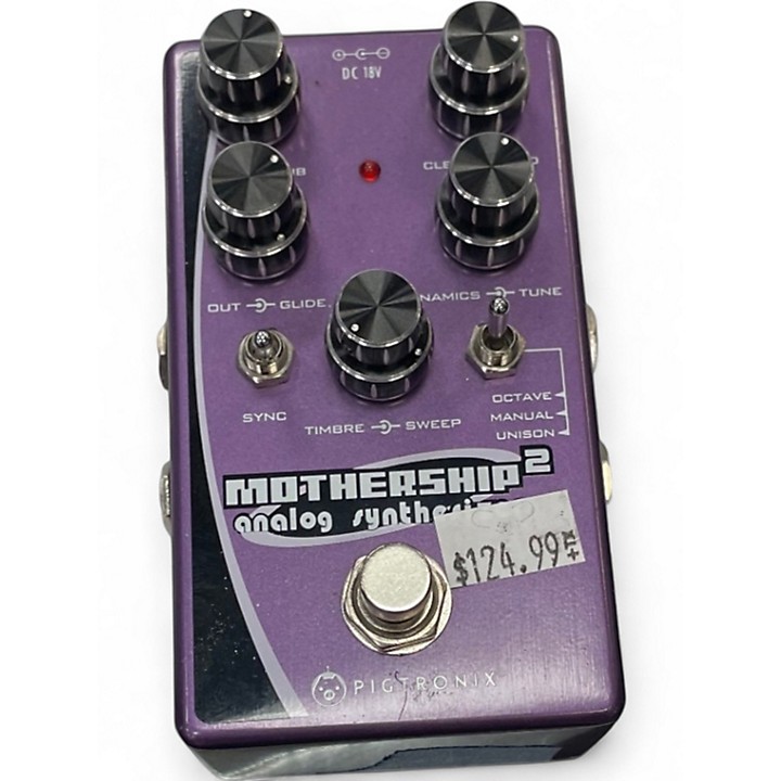pigtronix mothership 美品　激レア　ペダル型アナログシンセ 激レア ペダル型アナログシンセ Pigtronix Mothership - メルカリ