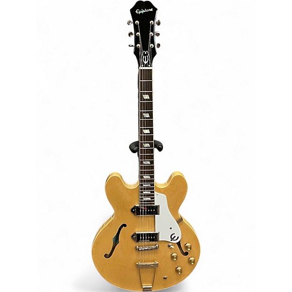 Used Epiphone Casino Natural Hollow Body Electric Guitar