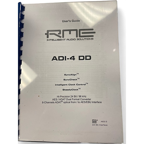 Used RME ADI-4 DD Audio Converter
