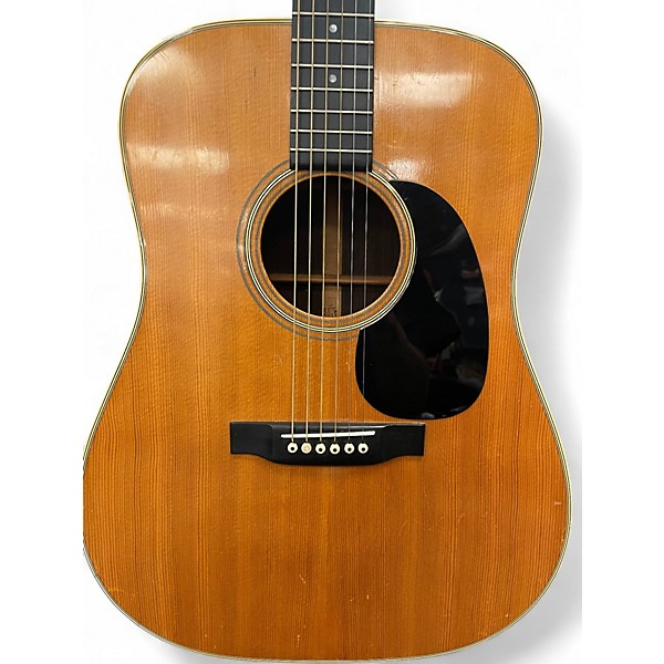 Vintage 1969 Martin D28 Natural Acoustic Guitar