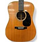 Vintage 1969 Martin D28 Natural Acoustic Guitar