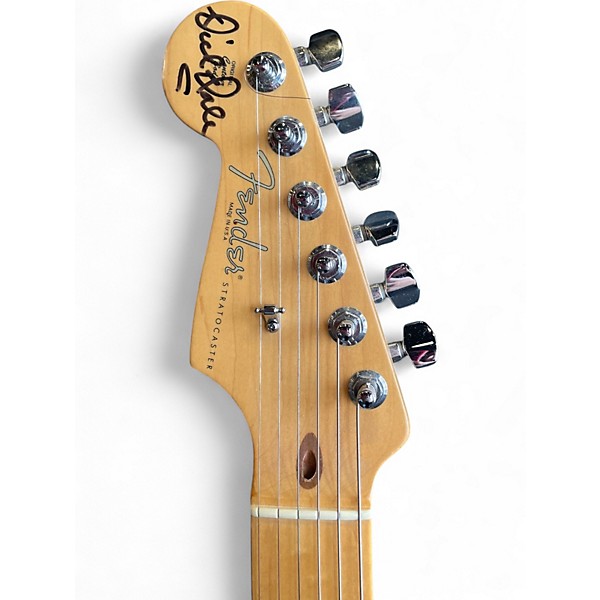 Used Fender Stratocaster Left Handed Black Solid Body Electric Guitar