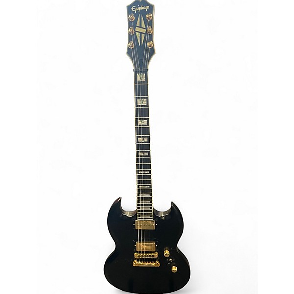 Used Epiphone Prophecy Black Solid Body Electric Guitar