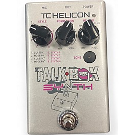 Used TC Helicon TALKBOX SYNTH Effect Pedal