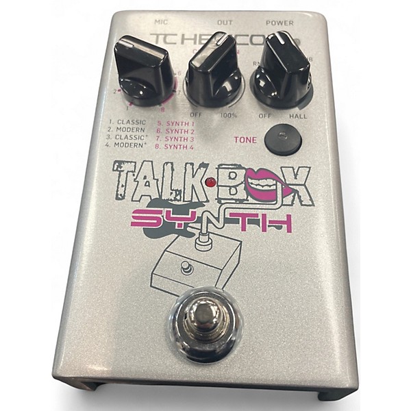 TC Helicon TalkBox Synth 本体と付属品　オプションコード TC HELICON TALKBOX SYNTH Guitar and Effects Pedal User Guide