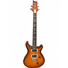 Used PRS Custom 24 10 Top BURST Solid Body Electric Guitar