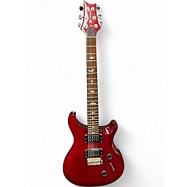Used PRS SE Standard 24 Red Solid Body Electric Guitar