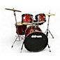 Used ddrum 5 Piece D2 Red Wood Drum Kit thumbnail