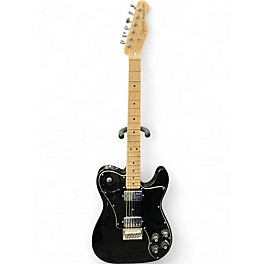 Used Squier Contemporary Telecaster HH Black Solid Body Electric Guitar