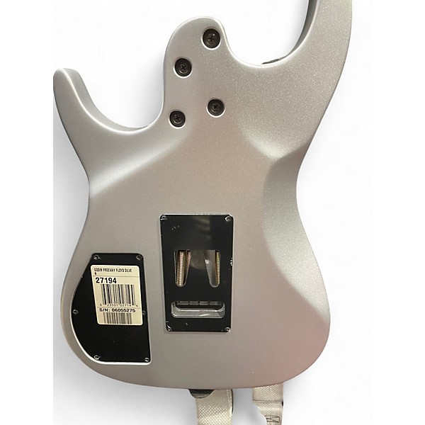 Used Godin Freeway Floyd Silver Solid Body Electric Guitar