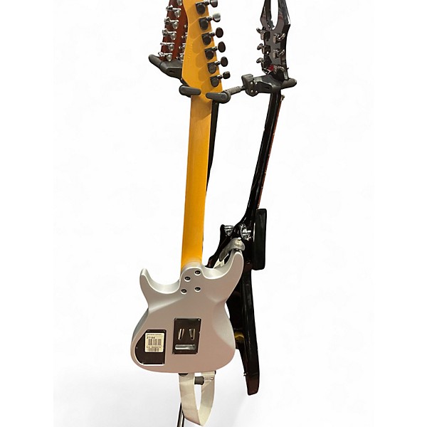 Used Godin Freeway Floyd Silver Solid Body Electric Guitar