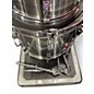 Used Pearl 5 Piece Export Metallic Silver Drum Kit