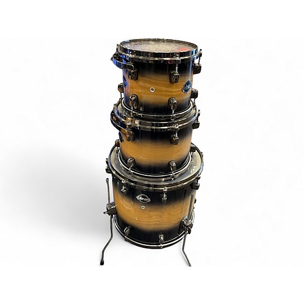 Used ddrum 5 Piece Dominion Ash Smokehouse Burst Drum Kit