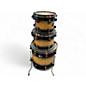 Used ddrum 5 Piece Dominion Ash Smokehouse Burst Drum Kit