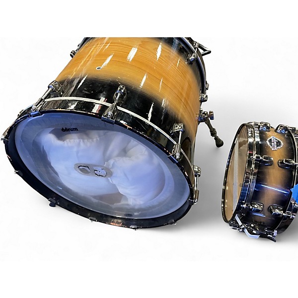 Used ddrum 5 Piece Dominion Ash Smokehouse Burst Drum Kit