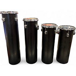Used TAMA Multiple Low Octoban Set Black Roto Toms