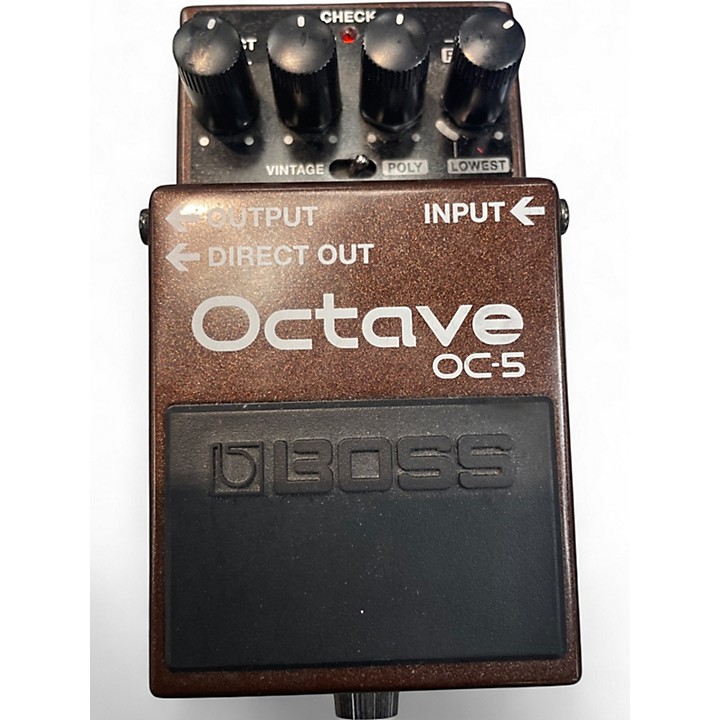 ギター BOSS Octave OC-5 Used BOSS OC5 OCTAVE Effect Pedal | Guitar Center