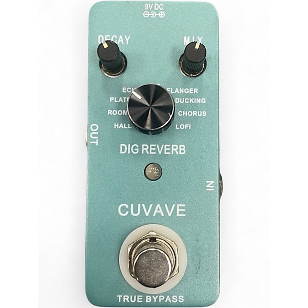Used Cuvave Dig Reverb Effect Pedal