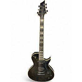 Used Washburn PARALLAXE Trans Black Solid Body Electric Guitar