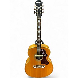 Used Epiphone EJ200 Natural Acoustic Guitar
