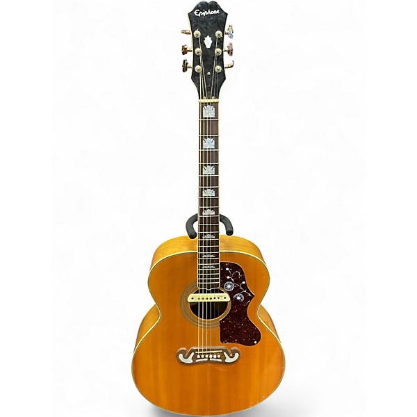 【中古】Epiphone EJ-200/N Used Epiphone EJ200 Natural Acoustic Guitar Natural | Guitar