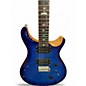 Used PRS SE Custom 24 Blue Sunburst Solid Body Electric Guitar