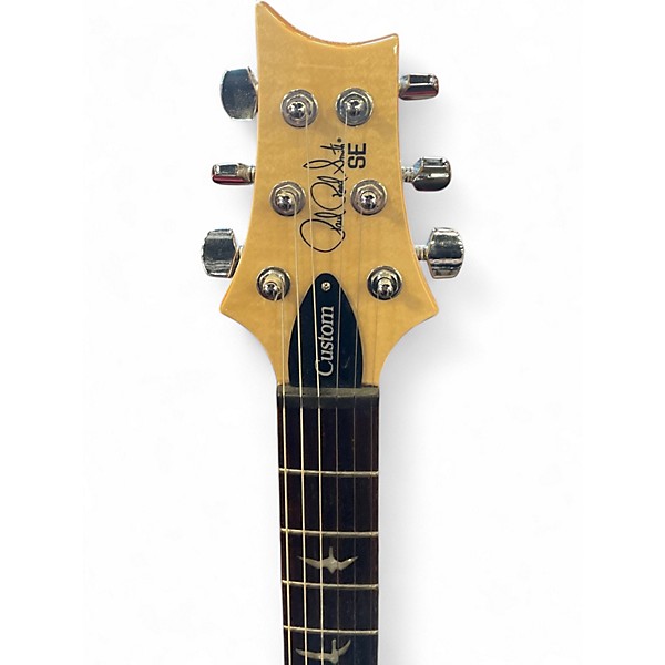 Used PRS SE Custom 24 Blue Sunburst Solid Body Electric Guitar