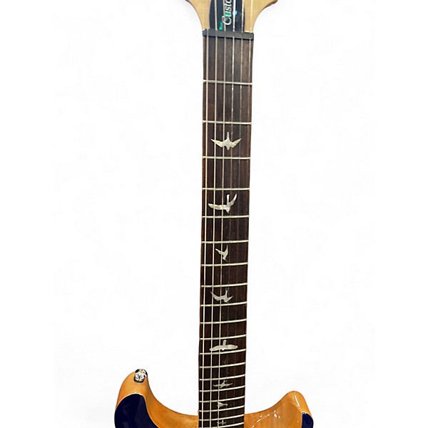 Used PRS SE Custom 24 Blue Sunburst Solid Body Electric Guitar