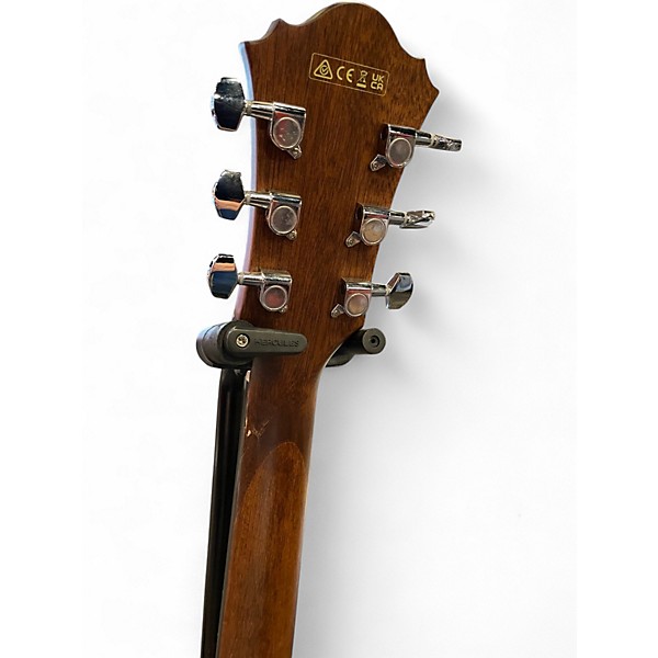 Used Ibanez AE100 Dark Tide Blue Flat Acoustic Electric Guitar