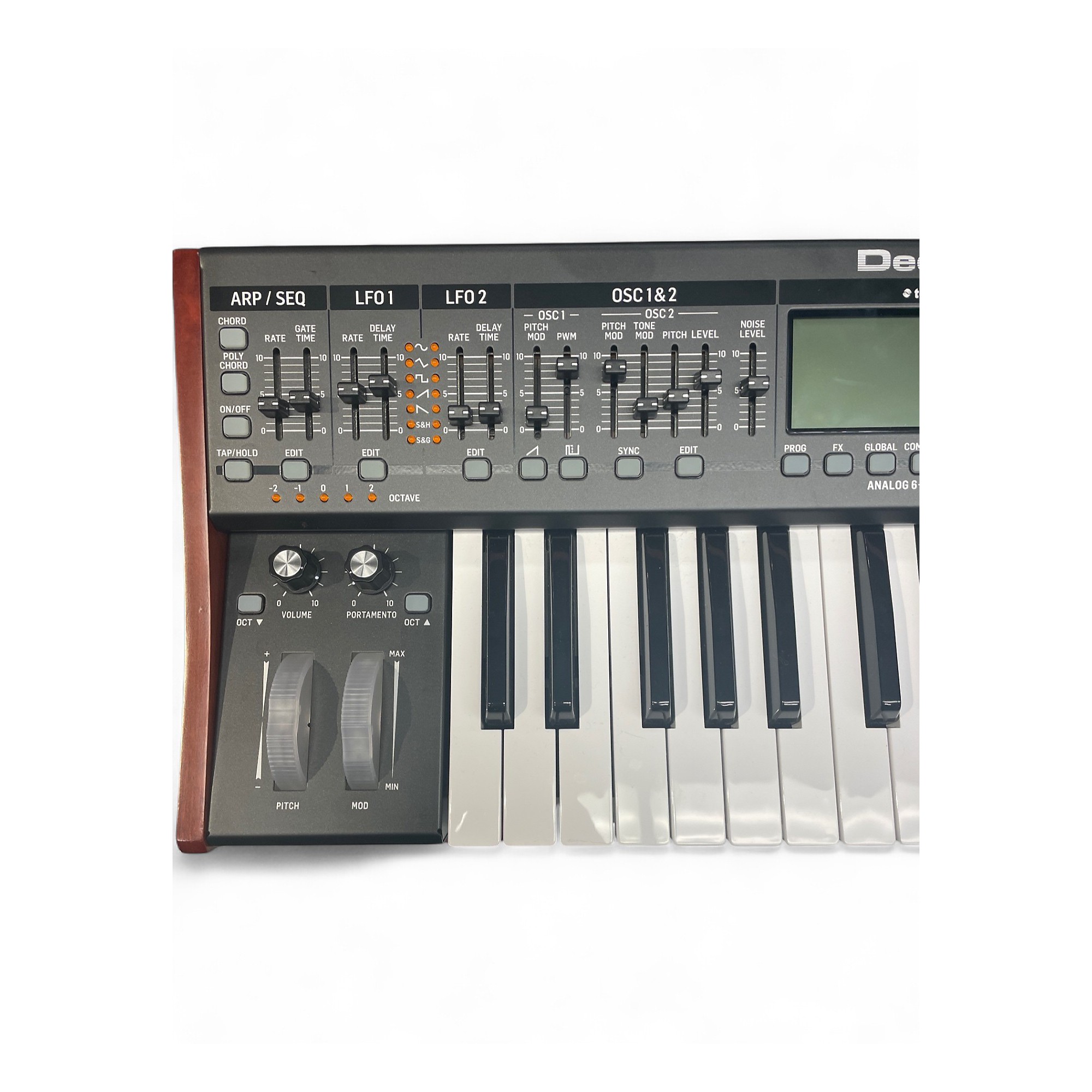 Behringer DeepMind 6 シンセサイザー 本体とケース付き Behringer DeepMind 6 – United States