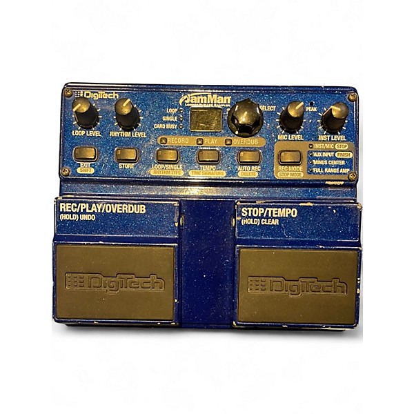 Digitech JamMan LooperPhrase Samplerルーパー DigiTech JamMan Stereo Phrase Sampler/ Looper Pedal | Sweetwater