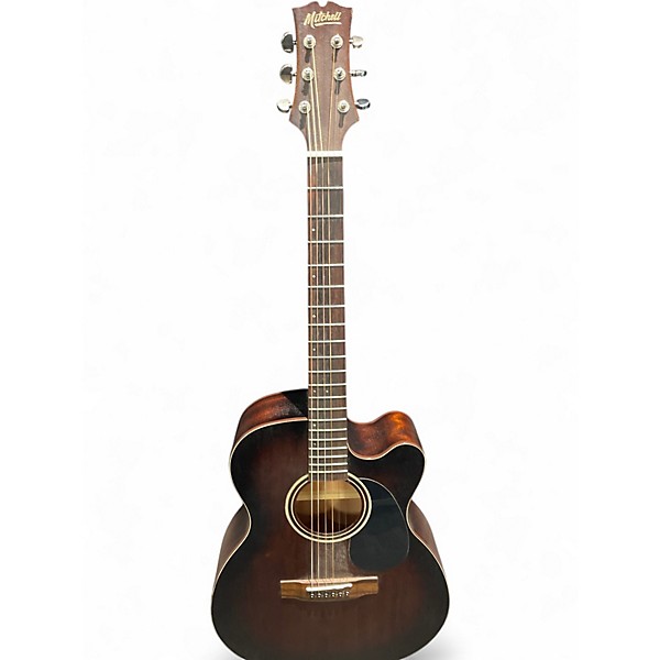 Used Mitchell t333ce Mahogany Acoustic Electric Guitar