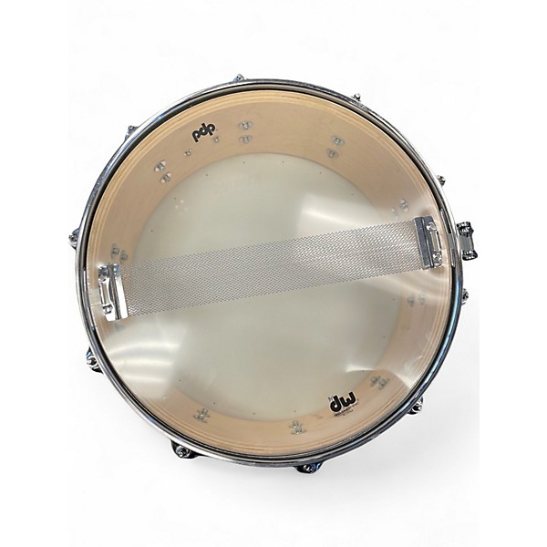 Used PDP by DW 6X14 Concept Series Snare Satin Pewter Drum